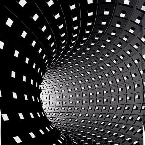 Mens Hoodies Men's 3D Printing Creative Round Neck Casual Long Shirts Top Blouse Zipper Hoodies for Men in Kuwait