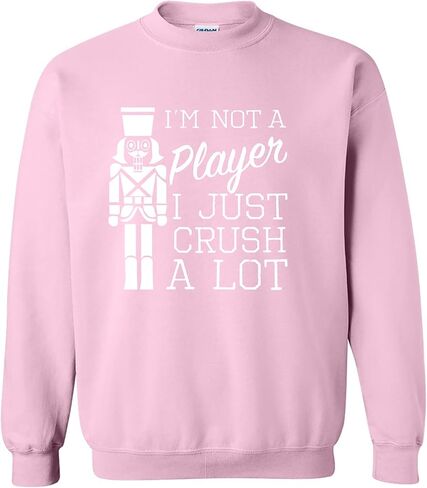 I'm Not A Player I Just Crush A Lot Crewneck Sweatshirt in Kuwait