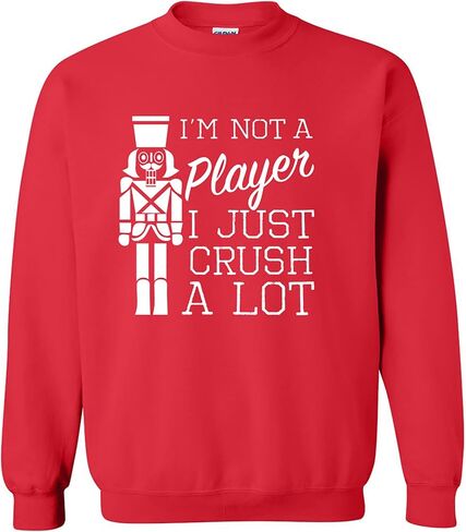 I'm Not A Player I Just Crush A Lot Crewneck Sweatshirt in Kuwait
