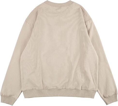 Arnodefrance الرجال الجرافيك بلوزات خمر الطباعة البلوز القطن فضفاض Crewneck هوديس البلوز in Kuwait