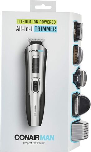 ConairMAN Lithium Ion Cordless All-In-1 Beard Trimmer for Men in Saudi Arabia