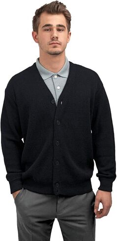 Alpaca Golf Sweaters - Men's 100% Alpaca Wool Levine Cardigan - **New** in Saudi Arabia