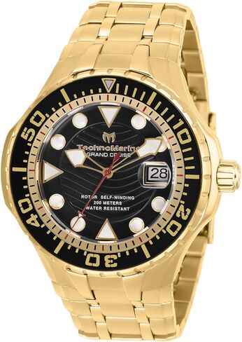 TechnoMarine Men's Cruise Blue Reef Automatic Watch, Gold, TM-118074 in Saudi Arabia