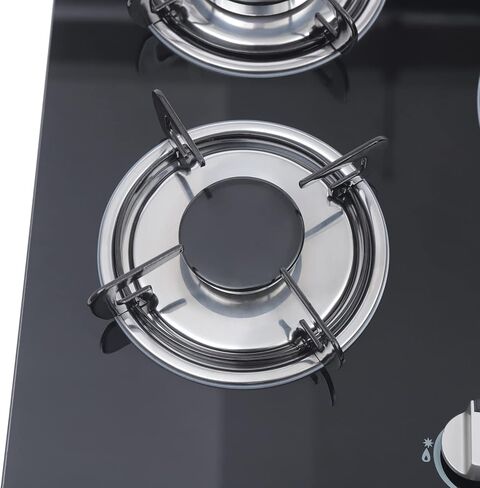 30" Built-in Gas Cook Cooktop Stove LPG/NG Gas Kitchen Burners Multi-Function Cooking High-Power Gas Stove Electronic Ignition with Flameout Protection in Kuwait