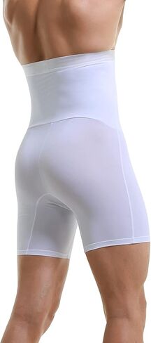 شورت رجالي للتحكم في البطن من SHIONF، ملابس داخلية عالية الخصر، ملابس داخلية للتخسيس، ملابس داخلية لتشكيل الجسم، سراويل داخلية للساق in Kuwait