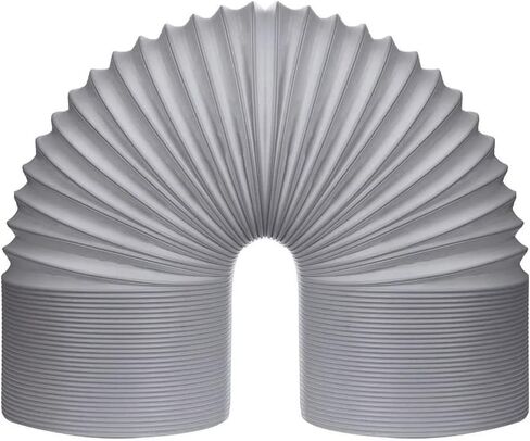 LORDO Portable Air Conditioner Hose - AC Hose with 5.9" Diameter, Clockwise Thread & Length up to 80" - Exhaust Hose for Portable AC Vent Compatible with Delonghi & LG Air Conditioner Parts in Saudi Arabia