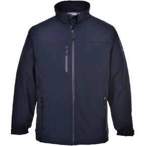 Portwest UTK50NARXL Regular Fit 3L Softshell Jacket, X-Large, Navy