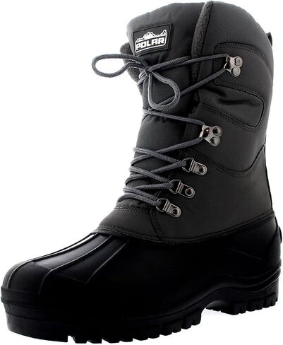 Polar Mens Snow Hiking Mucker Duck Grafters Waterproof Saftey Thermal Boots in Saudi Arabia