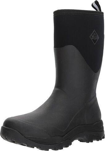 أحذية Muck Boots في القطب الشمالي، حذاء شتوي مطاطي متوسط ​​الارتفاع للرجال in Saudi Arabia