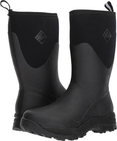 أحذية Muck Boots في القطب الشمالي، حذاء شتوي مطاطي متوسط ​​الارتفاع للرجال in Saudi Arabia