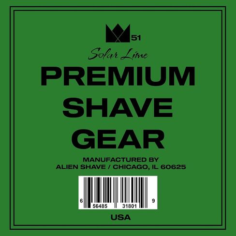 Alien Shave Premium After Shave Splash for Men (Solar Lime). Powered with Aloe & Witch Hazel 3.4 oz (1-Pack) in Saudi Arabia