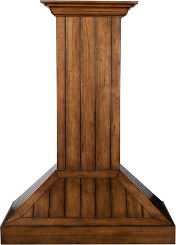 ZLINE 30 in. Wooden Wall Mount Range Hood in Rustic Light Finish - Includes Motor (KPLL-30) in Saudi Arabia