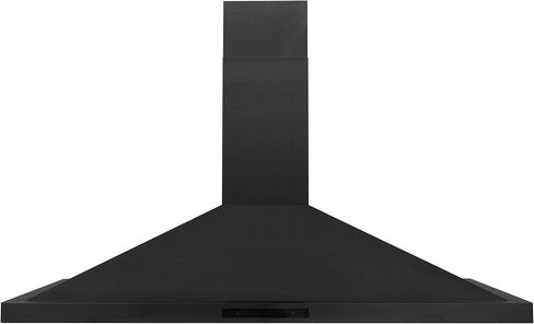 ZLINE Convertible Vent Wall Mount Range Hood in Black Stainless Steel (BSKBN) (48) in Saudi Arabia