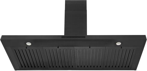 ZLINE Convertible Vent Wall Mount Range Hood in Black Stainless Steel (BSKBN) (48) in Saudi Arabia