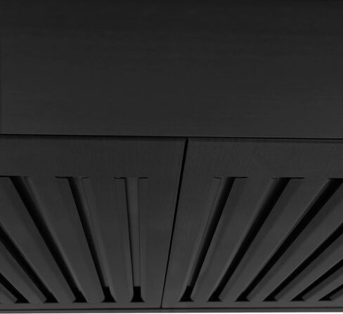 ZLINE Convertible Vent Wall Mount Range Hood in Black Stainless Steel (BSKBN) (48) in Saudi Arabia