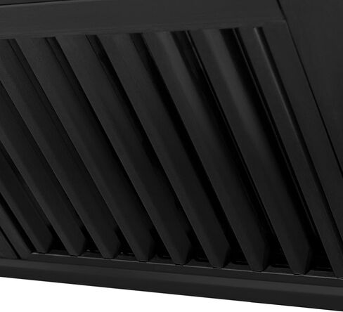 ZLINE 30" Black Stainless Steel Range Hood with Gold Handle (BS655Z-30-G) in Saudi Arabia