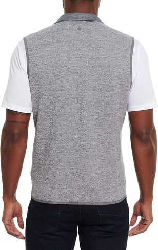 Robert Graham Mens Klose Performance Vest, Polyester Zip-up Vest for Men in Saudi Arabia
