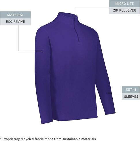 Augusta Sportswear Men's Micro-lite Fleece 1/4 Zip Pullover in Kuwait