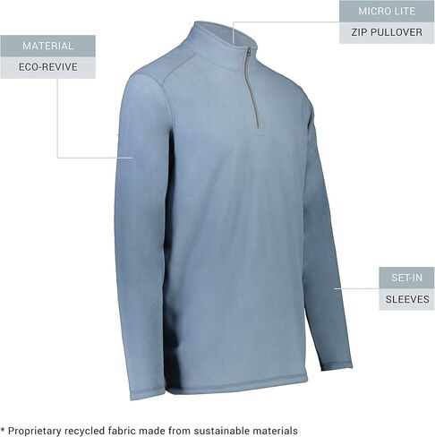 Augusta Sportswear Men's Micro-lite Fleece 1/4 Zip Pullover in Kuwait