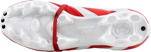 Manriquez Soccer Cleats MID SX Red White Genuine Leather Adult in Saudi Arabia