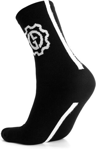 Gear Gravity Kinetic Cycling Socks Black w/ White in Saudi Arabia