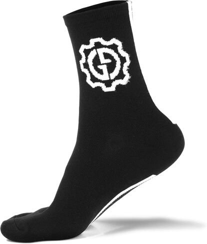 Gear Gravity Kinetic Cycling Socks Black w/ White in Saudi Arabia