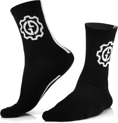 Gear Gravity Kinetic Cycling Socks Black w/ White in Saudi Arabia