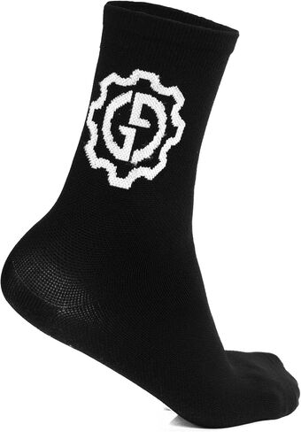 Gear Gravity Kinetic Cycling Socks Black w/ White in Saudi Arabia