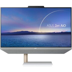 اسوس زين AiO 24، شاشة لمس فل اتش دي 23 بوصة، معالج AMD رايزن 7 5825U، ذاكرة رام 16 جيجا، ذاكرة تخزين اس اس دي، 512 جيجا، ويندوز 11 هوم، قفل كينسيجتون، لوحة مفاتيح وفأرة لاسلكية، أبيض، M5401WYA-DH704T