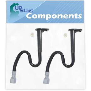 2-Pack W10619951 Refrigerator Drain Tube Replacement for Maytag MFI2665XEM7 Refrigerator - Compatible with W10309238 Tube Drain in Saudi Arabia