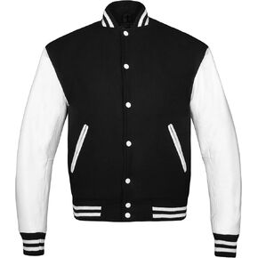Brutul Bee Original Leather Varsity Letterman Jackets Wool & Leather Original American Style Varsity Jackets in Saudi Arabia