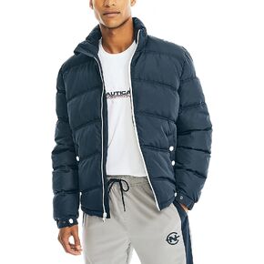 سترة Nautica الرجالية المنافسة المصنوعة بشكل مستدام من Tempasphere Bomber in Saudi Arabia