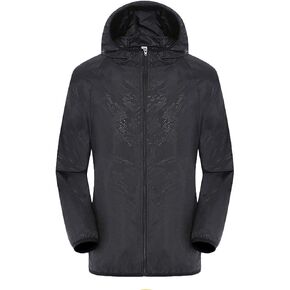 Ymosrh Women's Mens Bomber Jackets Men's Casual Windproof Ultra-Light Rainproof Windbreaker Top Winter in Saudi Arabia