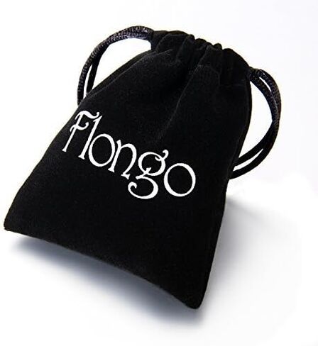 Flongo Men's Unique Alloy Biker Playing Card Poker Leather Bangle Wrap Cuff Bracelet, 8.7 inch in Saudi Arabia