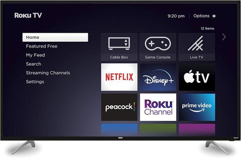 تلفزيون RCA 58 بوصة 4K UHD Roku ذكي بشاشة مسطحة LED، موديل 2022 in Saudi Arabia