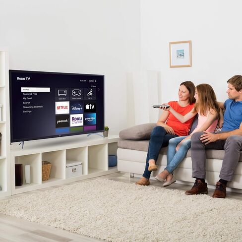 تلفزيون RCA 58 بوصة 4K UHD Roku ذكي بشاشة مسطحة LED، موديل 2022 in Saudi Arabia