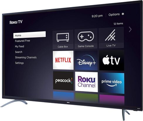 تلفزيون RCA 58 بوصة 4K UHD Roku ذكي بشاشة مسطحة LED، موديل 2022 in Saudi Arabia