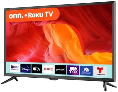 تلفزيون ONN 32 بوصة عالي الدقة (720 بكسل) LED ذكي متوافق مع Netflix وDisney+ وYouTube وApple TV وAlexa وGoogle Assistant - 100012589 (متجدد) in Kuwait