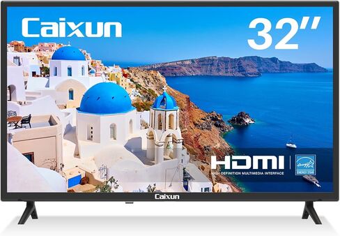 Caixun EC32T1H, 32 inch HD 720P LED TV with HDMI, USB, AV in, Optical (HDMI Cable Included - 2022 Model) in Kuwait