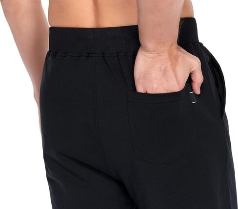 Immerguter Mens Shorts Adjustable Elastic Waist Casual Workout Shorts with Pockets in Saudi Arabia