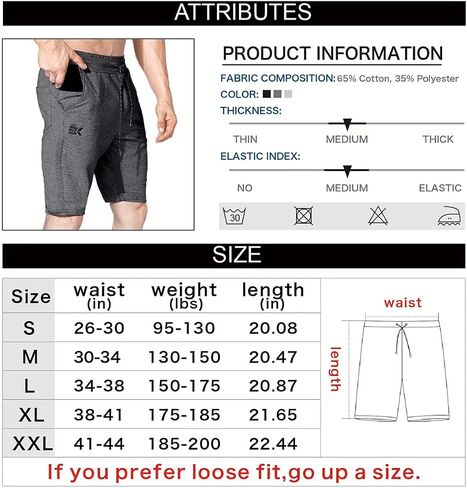BROKIG Mens Thighs Mesh Gym Workout Shorts, Bodybuilding Slim Athletic Running Shorts for Men with Zipper Pockets in Saudi Arabia