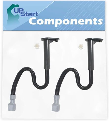 2-Pack W10619951 Refrigerator Drain Tube Replacement for Maytag MFI2665XEM7 Refrigerator - Compatible with W10309238 Tube Drain in Saudi Arabia