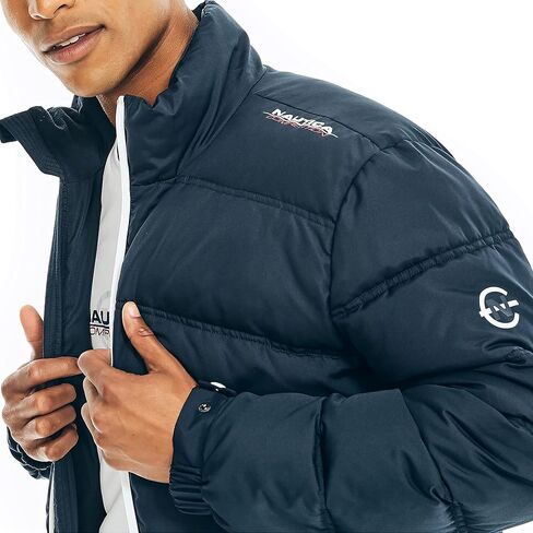Nautica Men's Competition Sustainably Crafted Tempasphere Bomber Jacket in Saudi Arabia