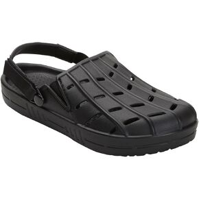 KingSize Men's Wide Width Extra Wide Adjustable Strap Rubber Clog in Saudi Arabia