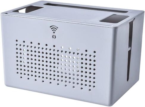 YUEYOULII WiFi Router Storage Box, Household Cable Management Boxes, Router Decorative Box, Cord Organizer Box, Living Room Decorative Box (Color : B) in Saudi Arabia