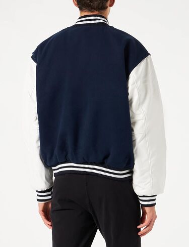 Vintage NY Baseball Jacket - Black in Kuwait