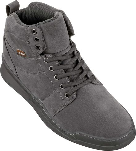CALTO Men's Invisible Height Increasing Elevator Shoes - Athletic Ankle Top Sneaker Boots - 2.6 Inches Taller in Saudi Arabia