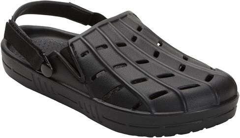 KingSize Men's Wide Width Extra Wide Adjustable Strap Rubber Clog in Saudi Arabia
