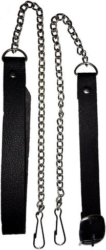 AAR Black Leather Sporran with Tassels and Shamrock Badge in Saudi Arabia