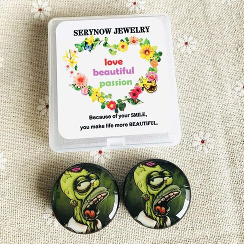 SERYNOW Ear Gauges Plugs and Tunnels Ear Stretcher Expander 6mm-25mm Acrylic Double Flared Screw Plug Piecing Jewelry in Kuwait